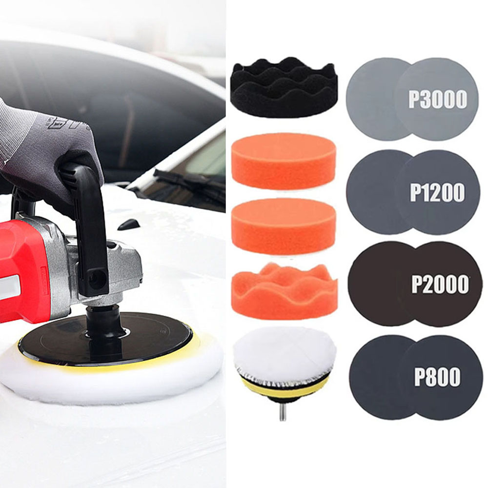 Car Wax Polishing Pad - Auto Wachsen Schwamm Pad Polieren Kit