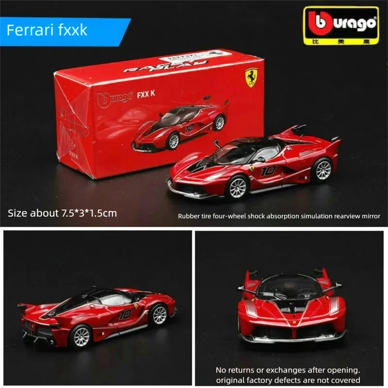 Car Accessories For Boys - Bburago 1:64 Druckguss-Automodell, Audi Porsche 911