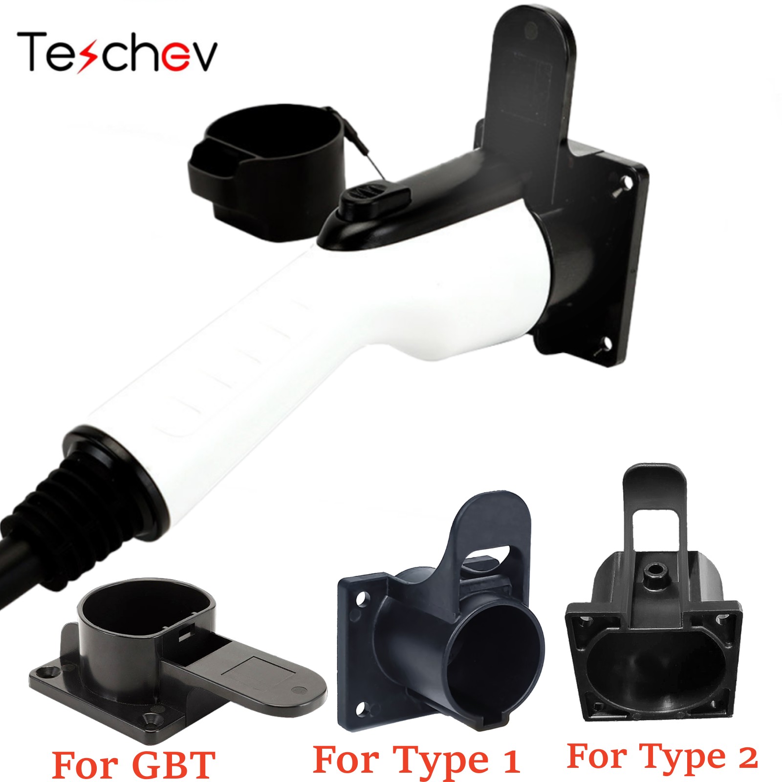 Car Cable Organizer - Teschev EV-Ladesteckerhalter für Elektrofahrzeuge Typ 2