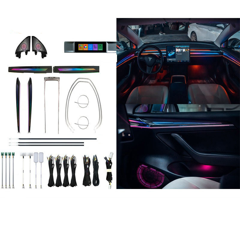 Car Accessories Light - Für Tesla Model 3 Y Sitzlehnen-Ambientebeleuchtung