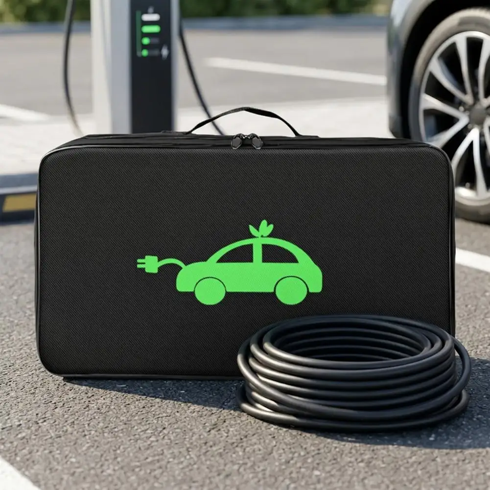 Car Cable Organizer - Aufbewahrungstasche für Starthilfekabel und Ladekabel für