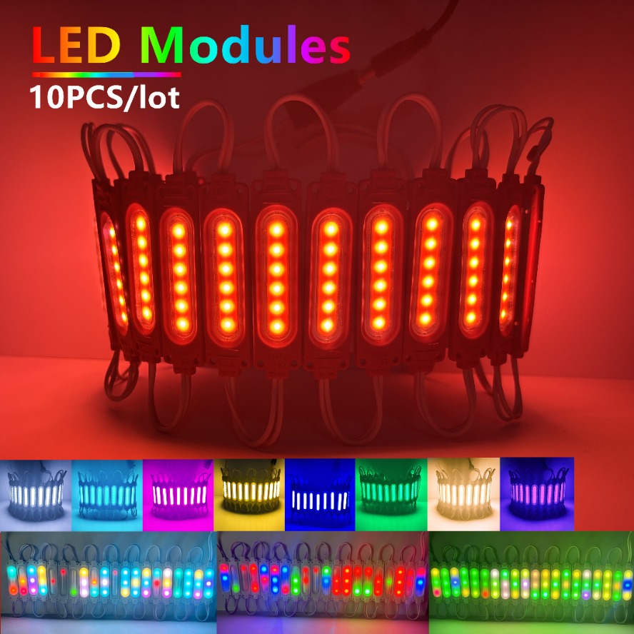Car Accessories Banner - 12 V mehrfarbiges RGB-Highlight mit Linse,