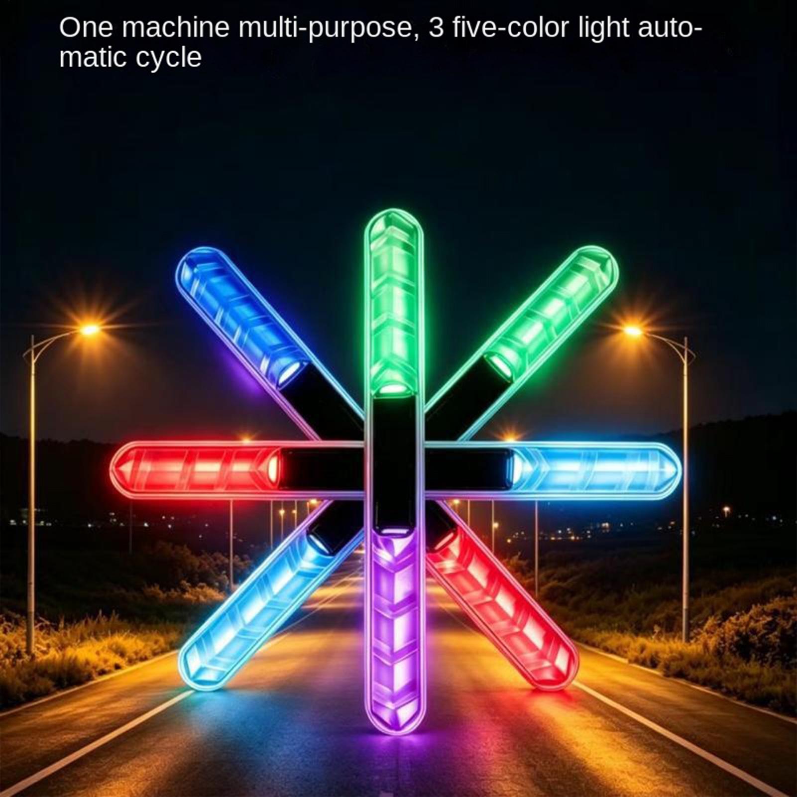 Car Accessories Light - Kabellose LED-Willkommens- und Warnleuchte, Sicherheitssignallampe für