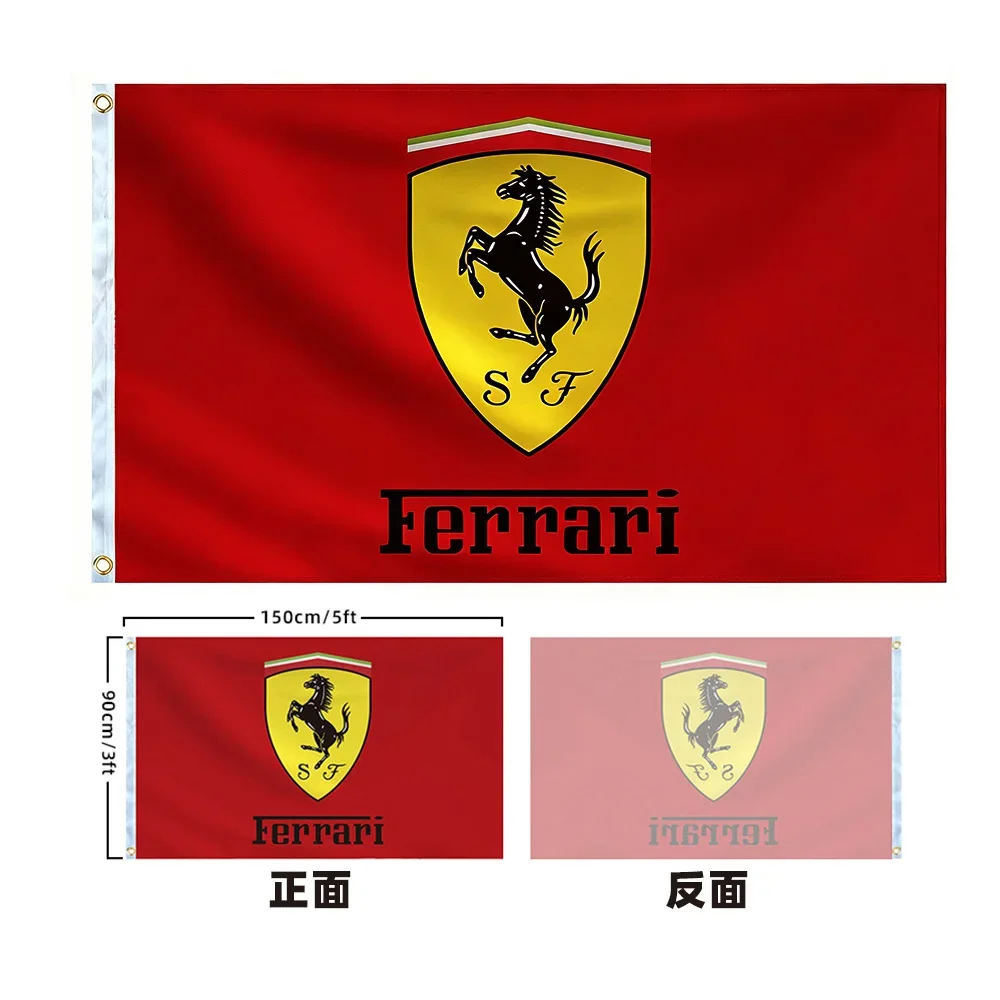 Car Accessories Banner - 90x150cm Racing Motorräder Auto Gedruckt Racing
