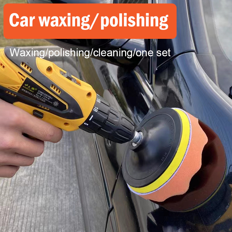 Car Wax Polishing Pad - 3 zoll 75mm Polieren Schwamm Pad