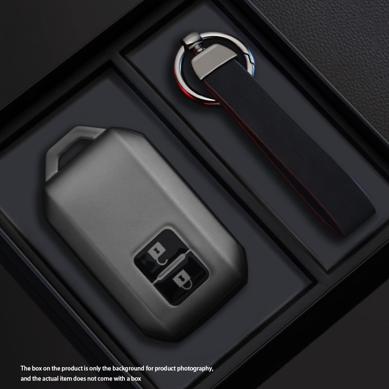 Car Accessories Ertiga - Schwarze TPU-Autoschlüsselhülle im Krieger-Stil für Suzuki
