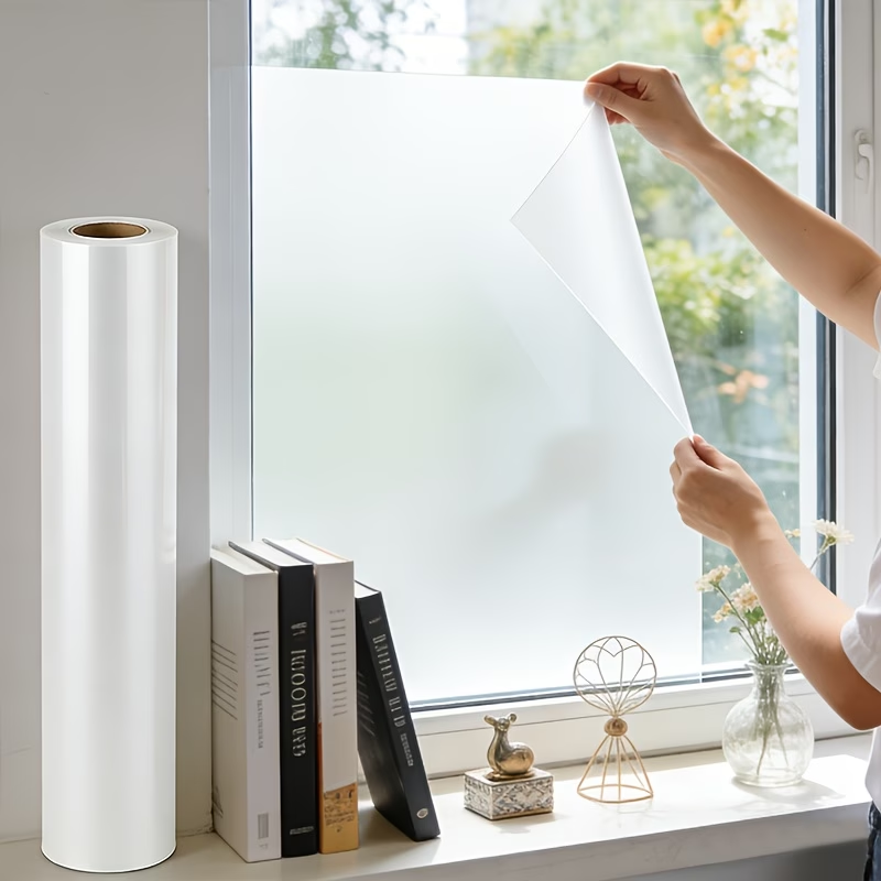 Tinted Window Film - Einfarbige Sichtschutzfolie, dekorative Folie für mattiertes