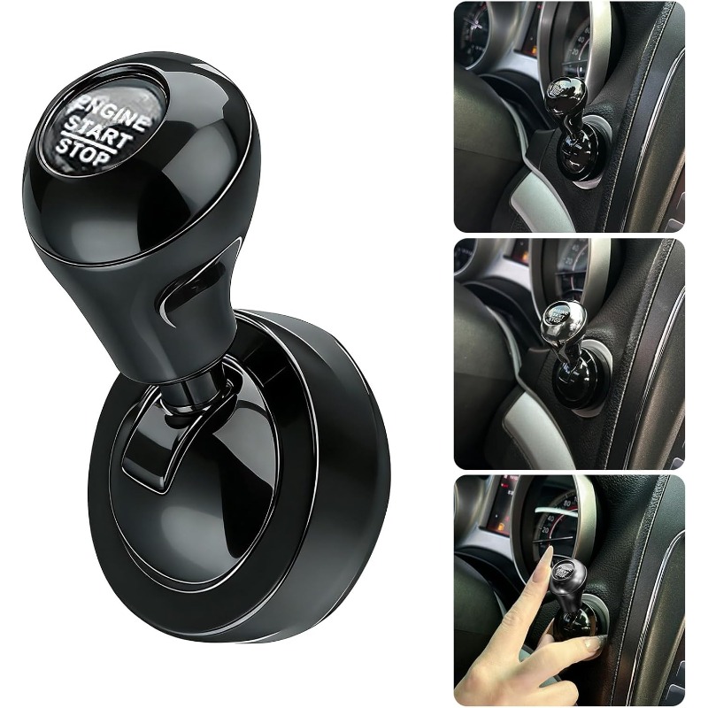 Car Accessories Papar - Retro-Joystick-Dekoration Auto-Ein-Knopf-Startknopf Push-to-Start Schalthebel Auto-Innenausstattung Geschenk