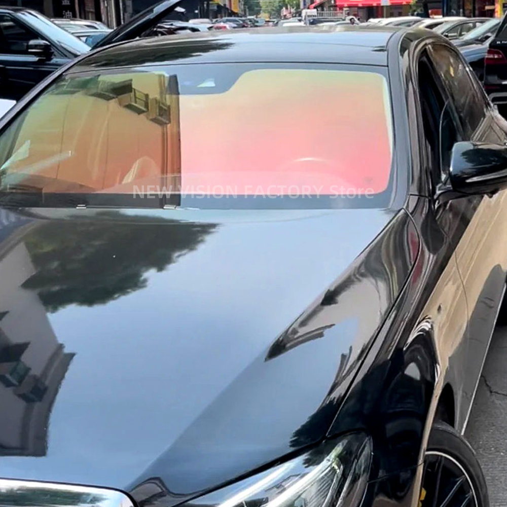 Tinted Window Film - 1mX3m 70%VLT Aurora Rot Grün Chameleon