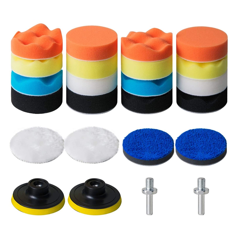 24-teiliges 3-Zoll-Polierpad-S – Car Wax Polishing Pad Bewertung und Preis