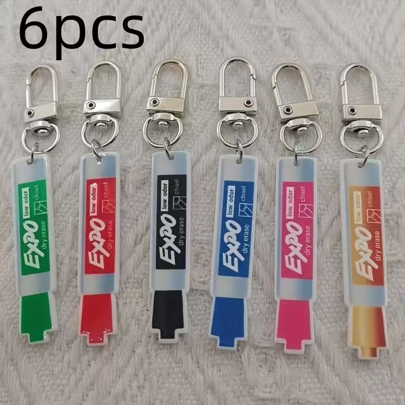 6 Stück Acryl-Stift-Schlüssela – Car Accessories Gifts Bewertung und Preis