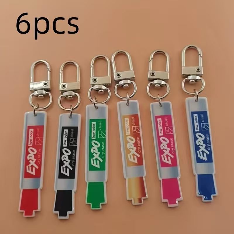 6 Stück Acryl-Stift-Schlüssela – Car Accessories Gifts Bewertung und Preis
