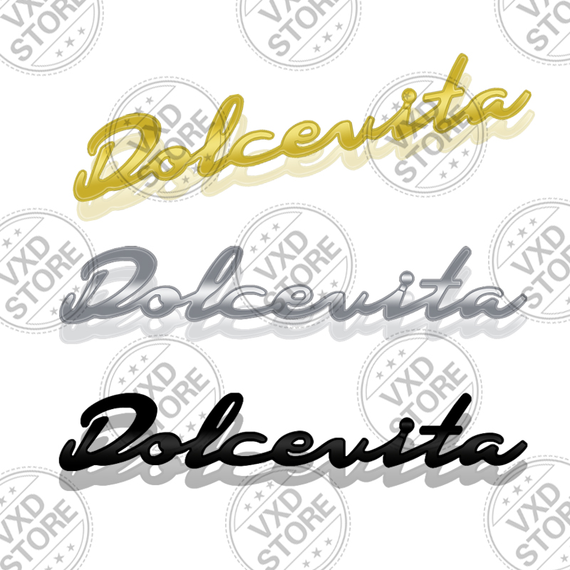 3D Dolcevita Buchstaben Emblem – Car Accessories Bali Bewertung und Preis