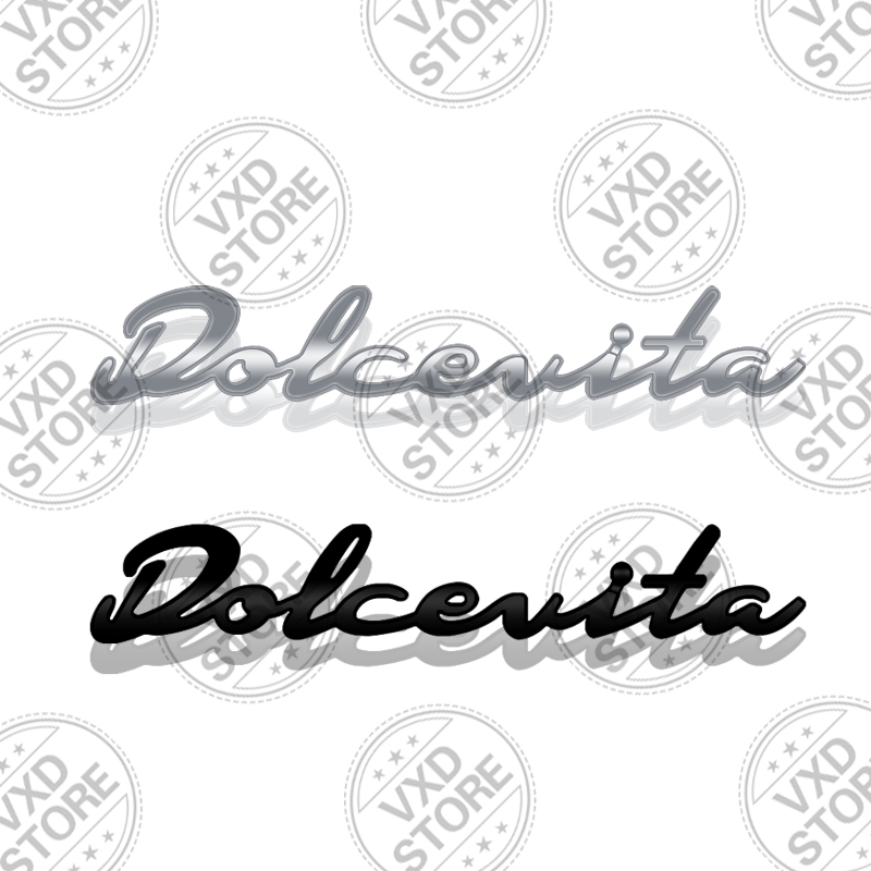 3D Dolcevita Buchstaben Emblem – Car Accessories Bali Bewertung und Preis