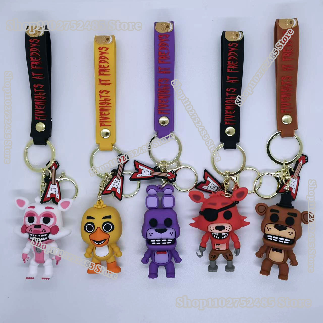 5 Stück Cartoon Anime FNAF Fig – Car Accessories Papar Bewertung und Preis