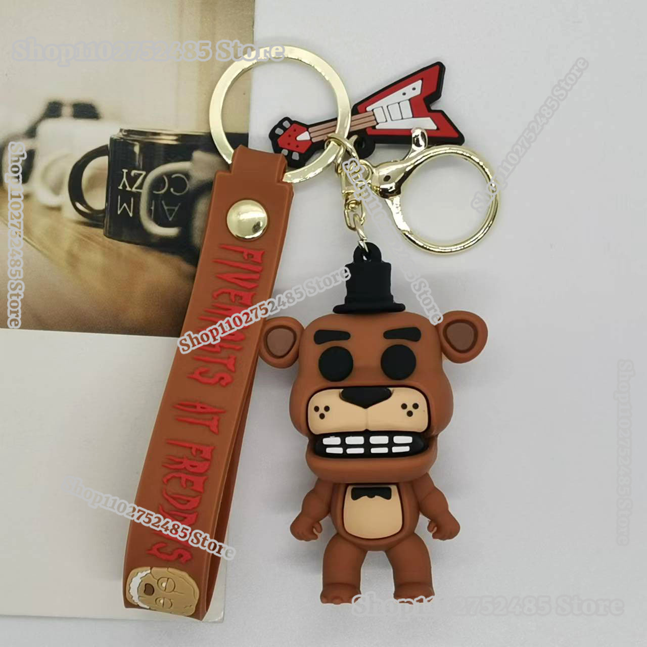 5 Stück Cartoon Anime FNAF Fig – Car Accessories Papar Bewertung und Preis