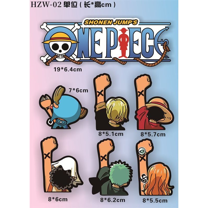 One Piece Aufkleber für Elektr – Car Accessories In Japan Bewertung und Preis