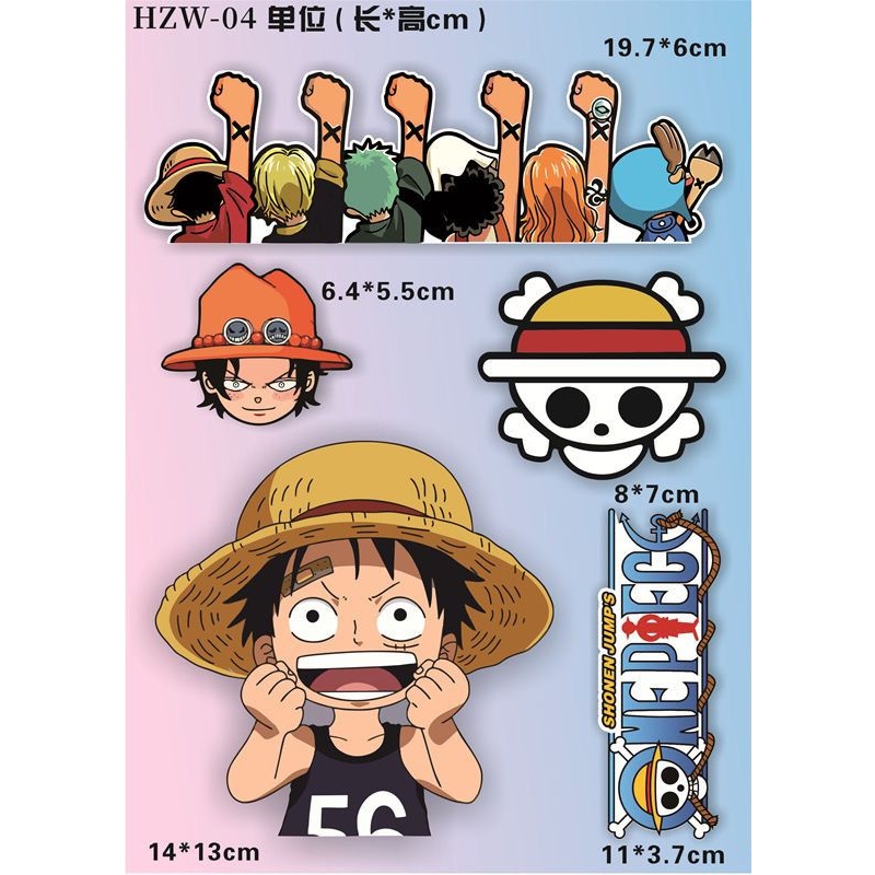 One Piece Aufkleber für Elektr – Car Accessories In Japan Bewertung und Preis
