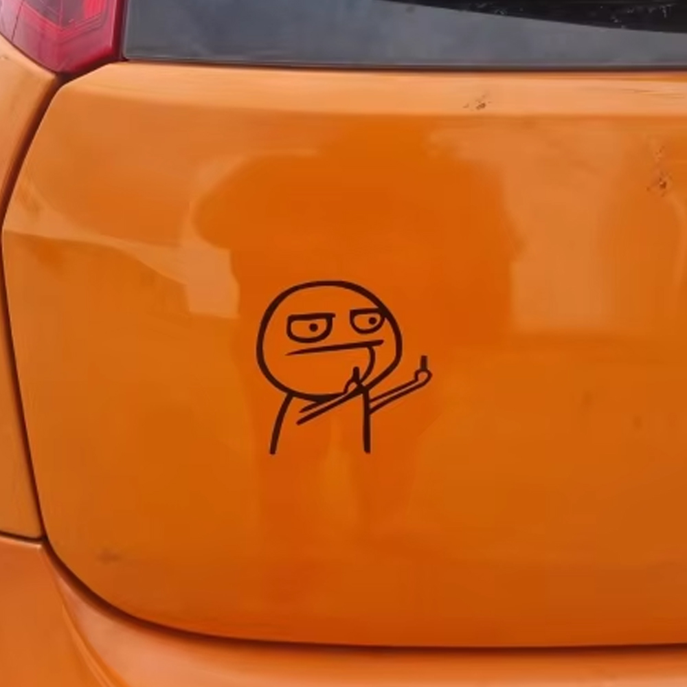 Lustiger Cartoon-Mittelfinger  – Car Accessories On Amazon Bewertung und Preis