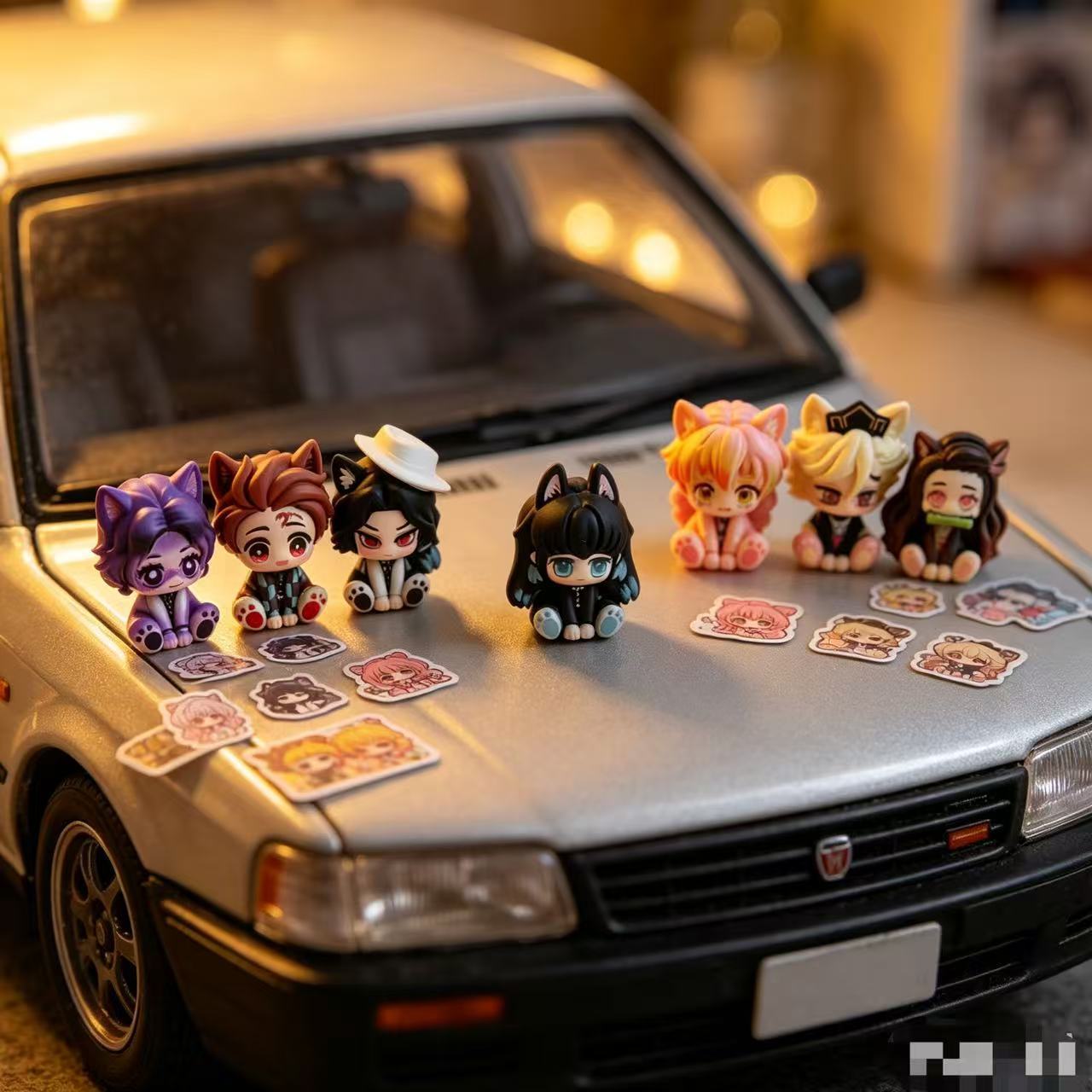 Demon Slayer Niedliche Chibi-F – Car Accessories Papar Bewertung und Preis
