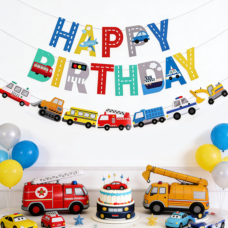 Cartoon Auto Happy Birthday Ba – Car Accessories Banner Bewertung und Preis
