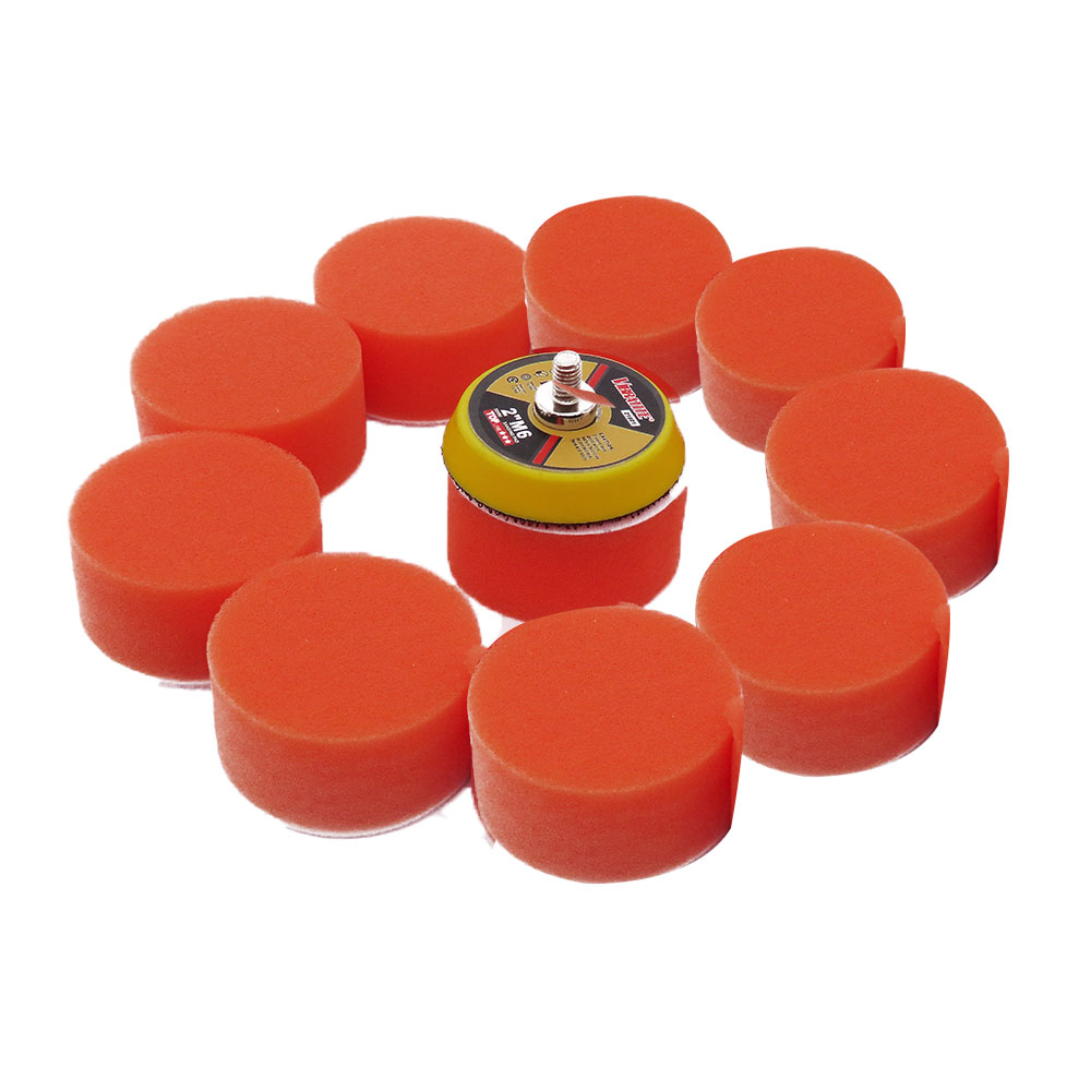 10 Pc 2 Zoll 50MM Auto Poliere – Car Wax Polishing Pad Bewertung und Preis