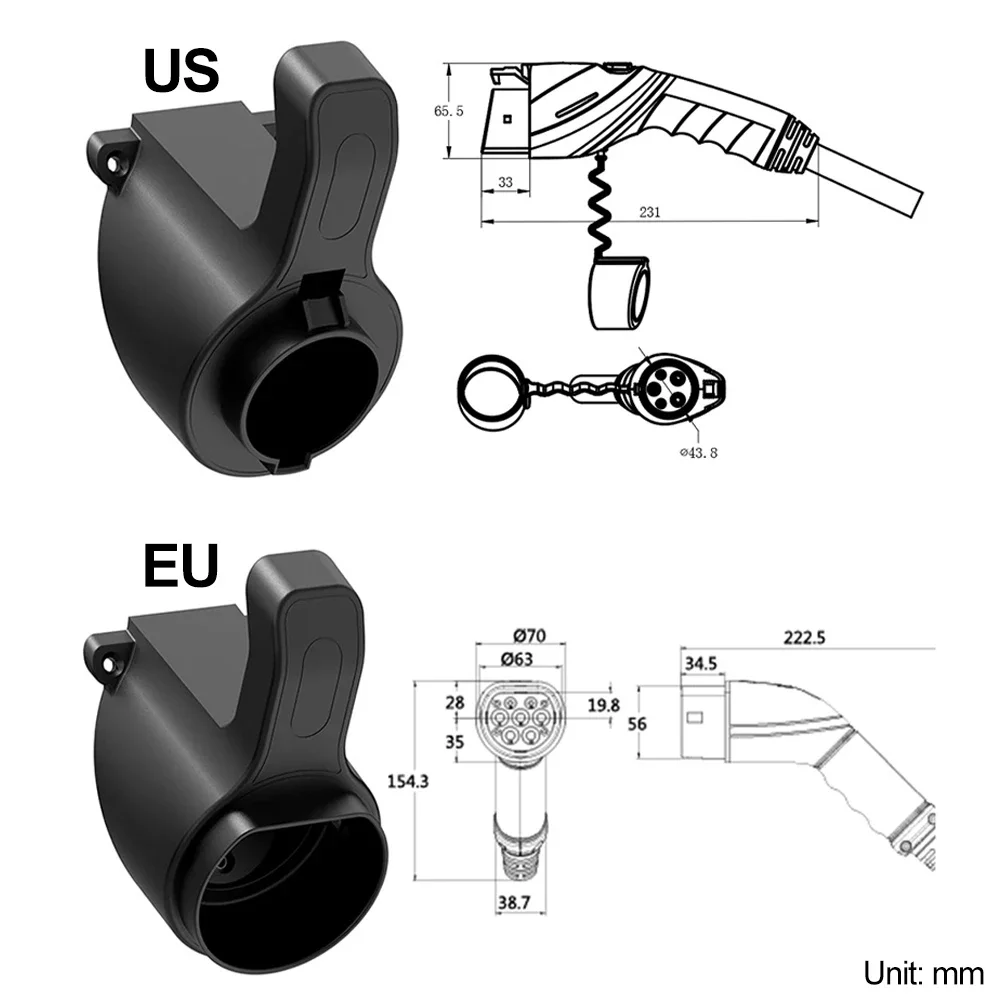 Tragbarer EV-Ladegerät-Stecker – Car Cable Organizer Bewertung und Preis