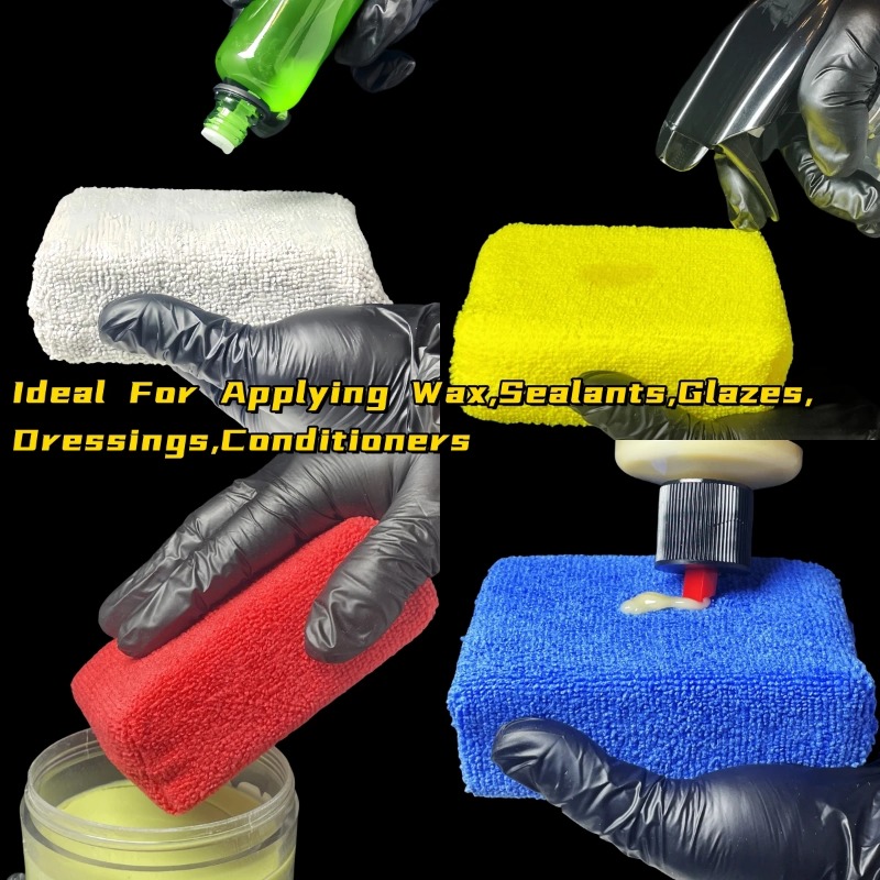 8 Stück Mikrofaser-Autowachs-A – Car Wax Polishing Pad Bewertung und Preis