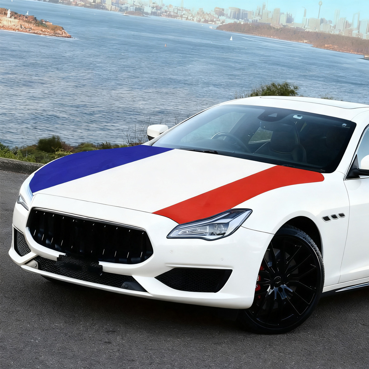 Frankreich-Hauben-Flaggenabdec – Car Accessories Banner Bewertung und Preis