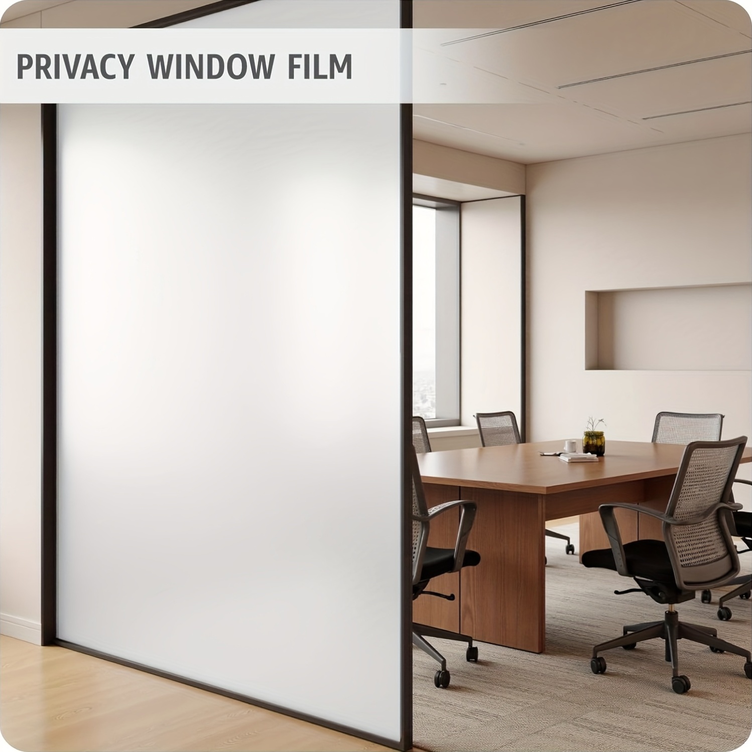Weiße, mattierte Sichtschutzfo – Tinted Window Film Bewertung und Preis