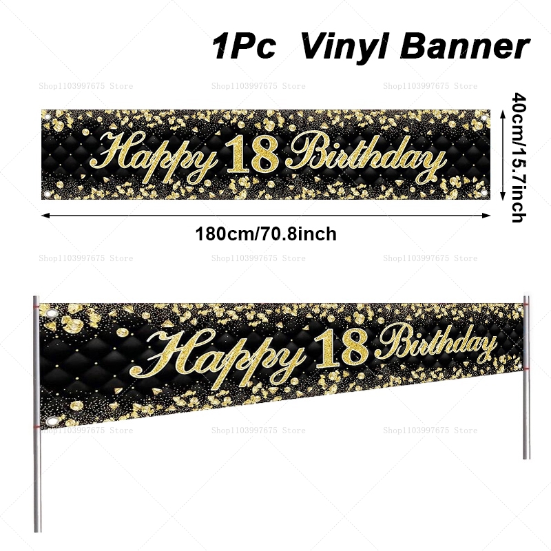 Alles Gute zum 18. Geburtstag  – Car Accessories Banner Bewertung und Preis