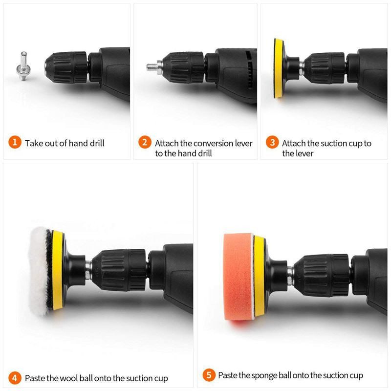 Auto Polieren Schwamm 75mm 3 z – Car Wax Polishing Pad Bewertung und Preis