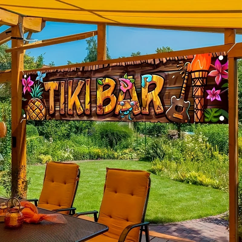 Tiki-Bar-Banner, tropisches ha – Car Accessories Banner Bewertung und Preis