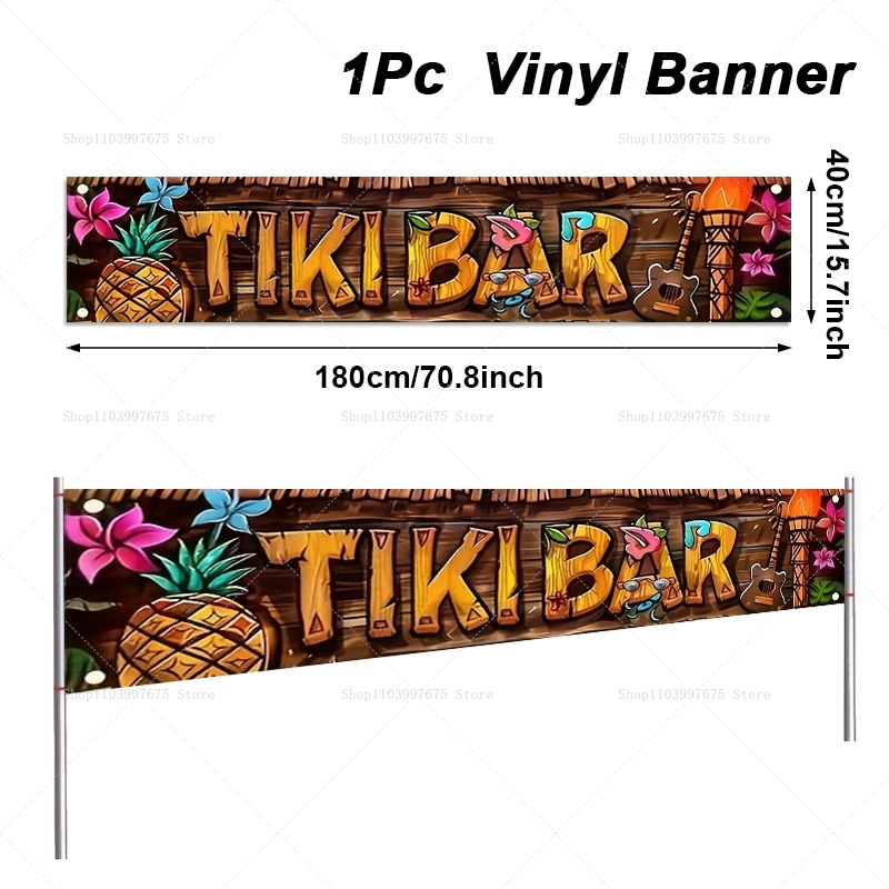Tiki-Bar-Banner, tropisches ha – Car Accessories Banner Bewertung und Preis