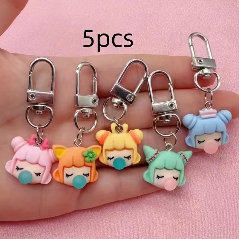 5 Stück Harz-Mädchen-Schlüssel – Car Accessories Gifts Bewertung und Preis