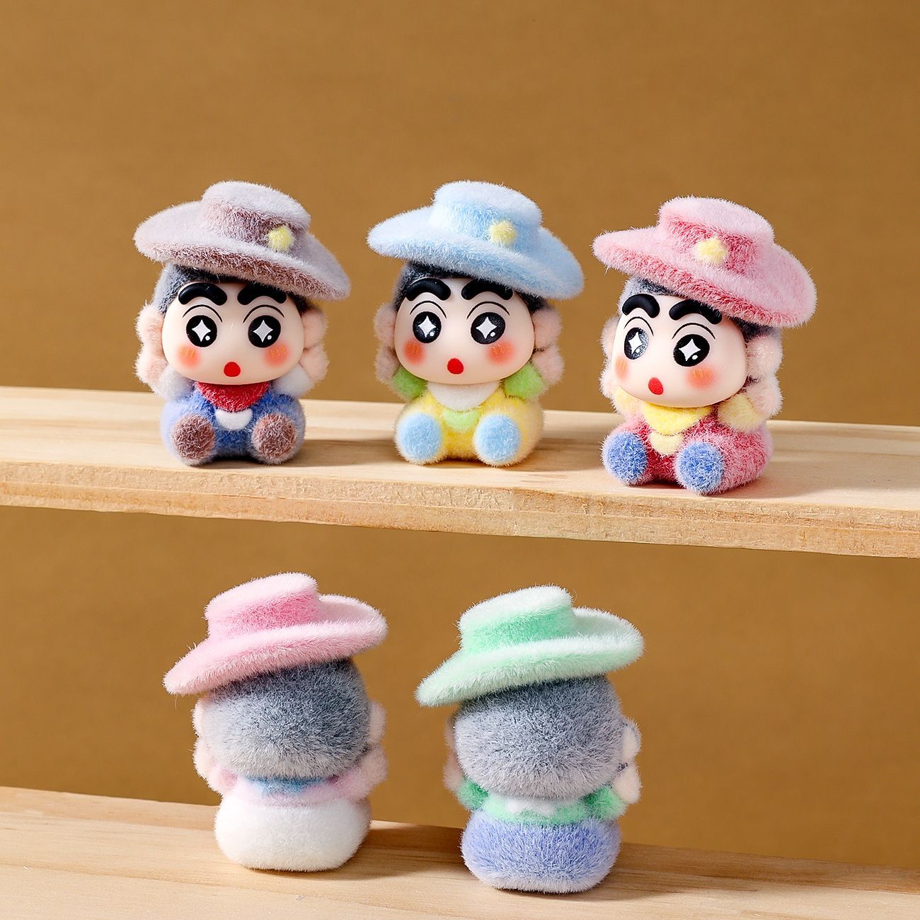Neue beflockte Denim-Shin-Chan – Car Accessories Papar Bewertung und Preis